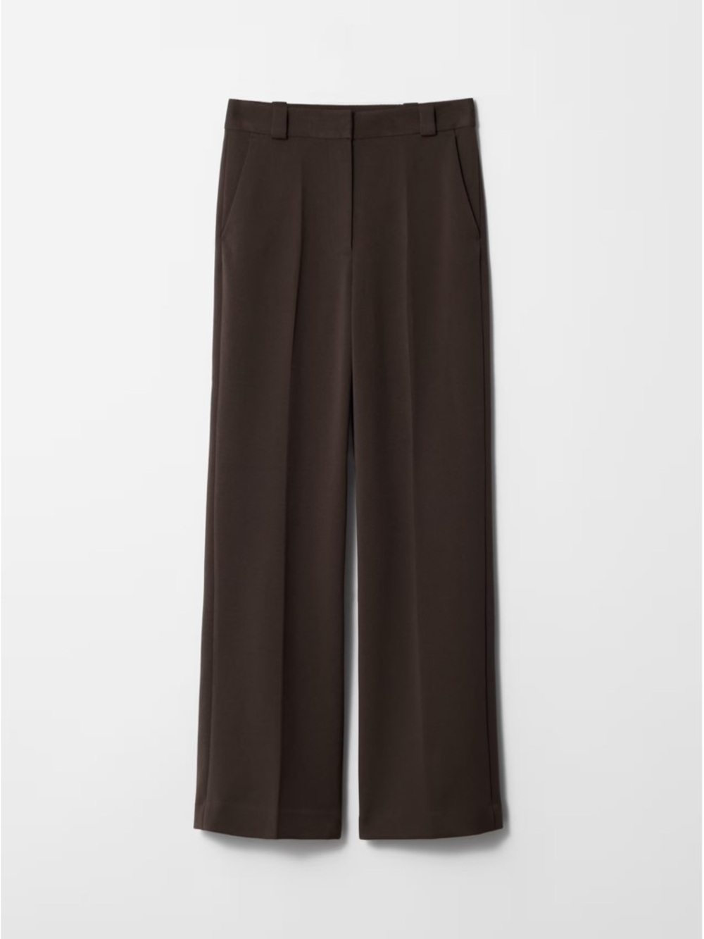 & Other Stories STRAIGHT BROWN TROUSERS